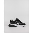 Women Sneaker Calvin KLein Wedge Runner Mix Lth Wn YW0YW01099-BEH Black Women Sneaker Calvin KLein Wedge Runner Mix Lth Wn YW0YW01099-BEH Black