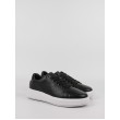 Women Sneaker Calvin KLein Raised Cupsole Lace Up-Mono Mix YW0YW01555-0GK Black