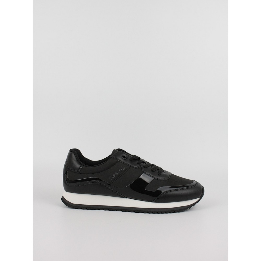 Ανδρικά Sneaker Calvin KLein Low Top Lace Up Heat Bond HM0HM00551-0GM Μαύρο