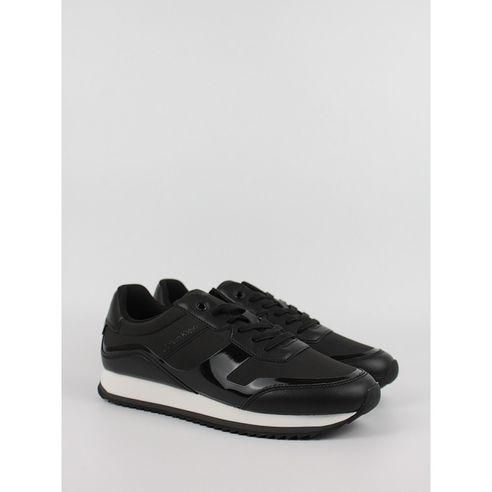 Ανδρικά Sneaker Calvin KLein Low Top Lace Up Heat Bond HM0HM00551-0GM Μαύρο