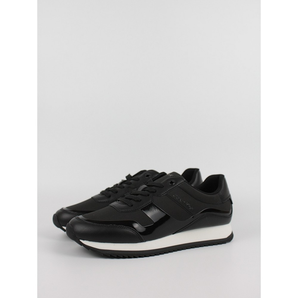 Ανδρικά Sneaker Calvin KLein Low Top Lace Up Heat Bond HM0HM00551-0GM Μαύρο