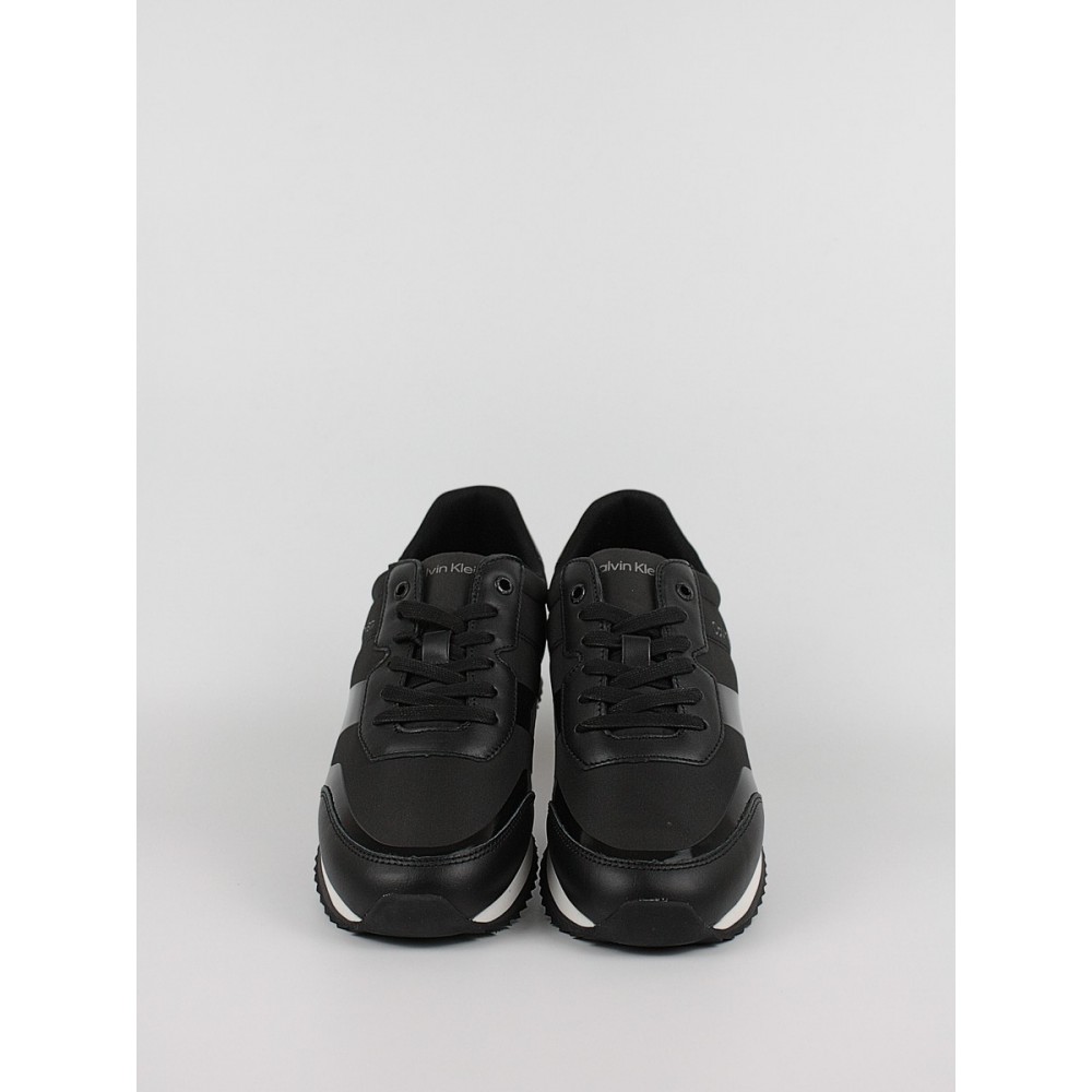 Ανδρικά Sneaker Calvin KLein Low Top Lace Up Heat Bond HM0HM00551-0GM Μαύρο