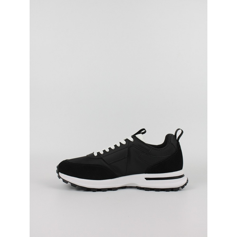 Ανδρικό Sneaker Guess Grado FM7JSOPEL12 Μαύρο Ανδρικό Sneaker Guess Grado FM7JSOPEL12 Μαύρο