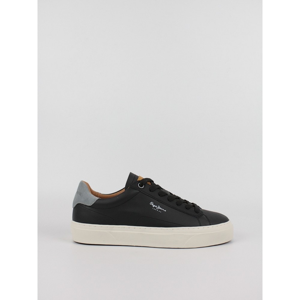 Men Sneaker Pepe Jeans London Yogi Original 23 PMS30930-999 Black