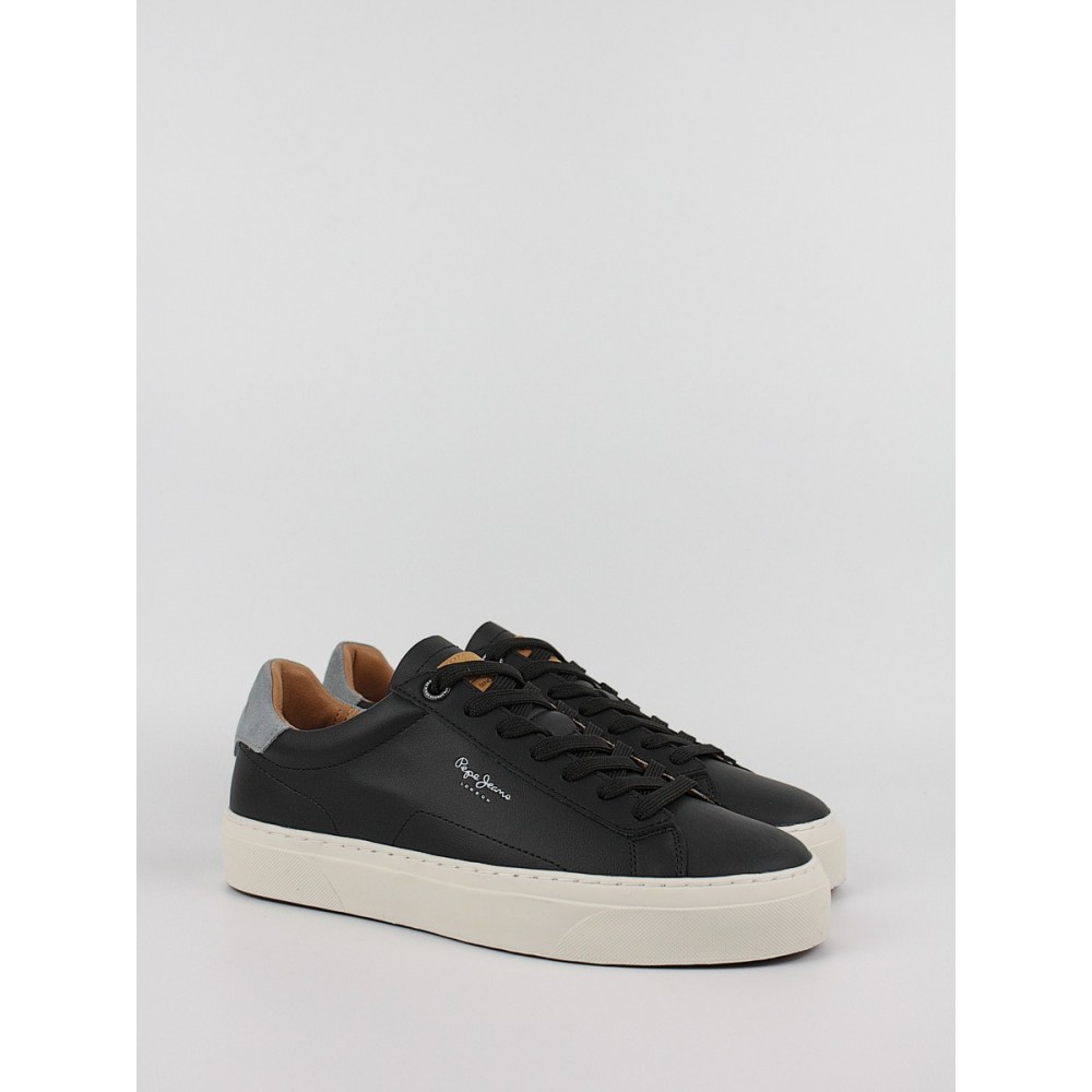 Ανδρικό Sneaker Pepe Jeans London Yogi Original 23 PMS30930-999 Μαύρο