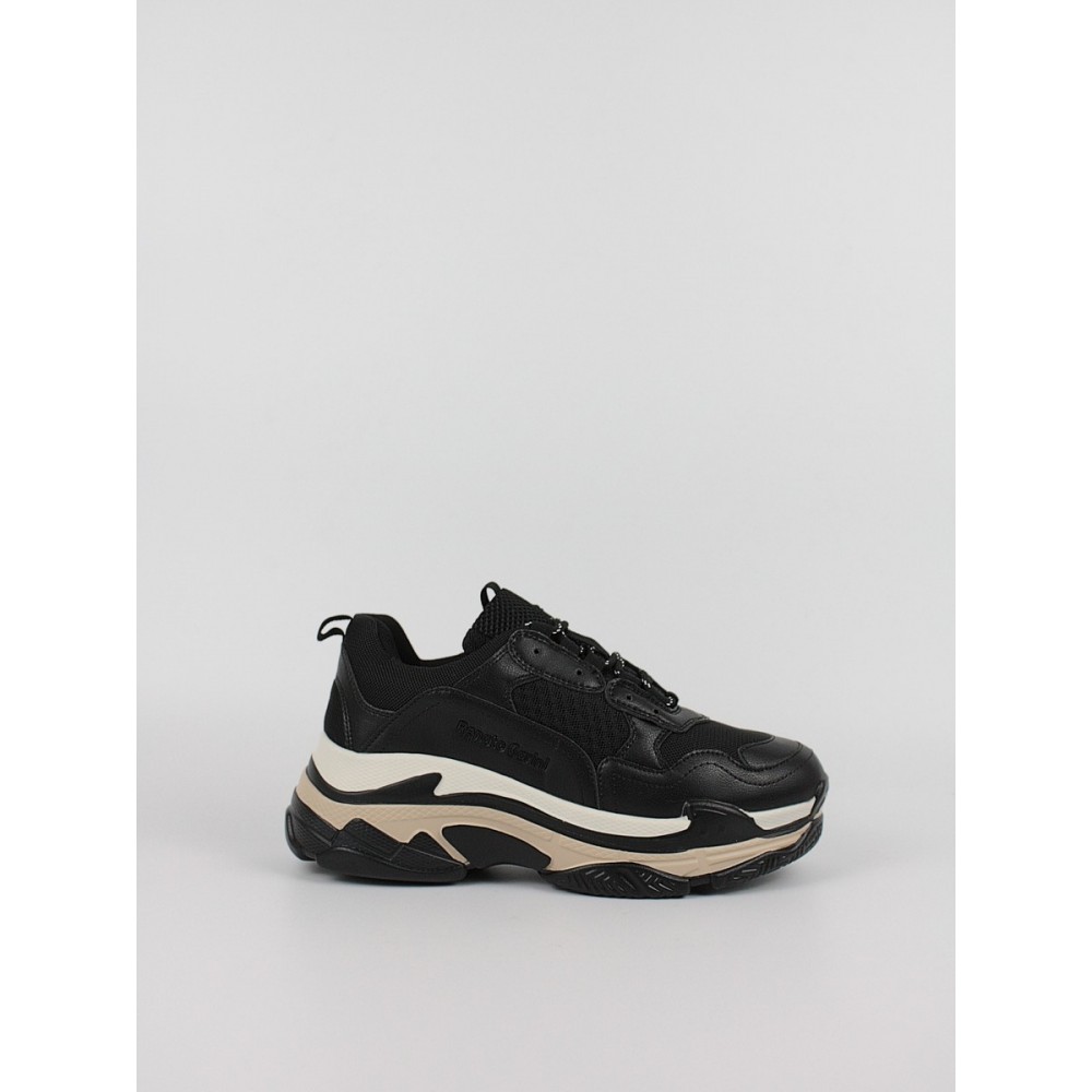 Γυναικείο Sneaker Renato Garini R116W7033414 Μαύρο Γυναικείο Sneaker Renato Garini R116W7033414 Μαύρο