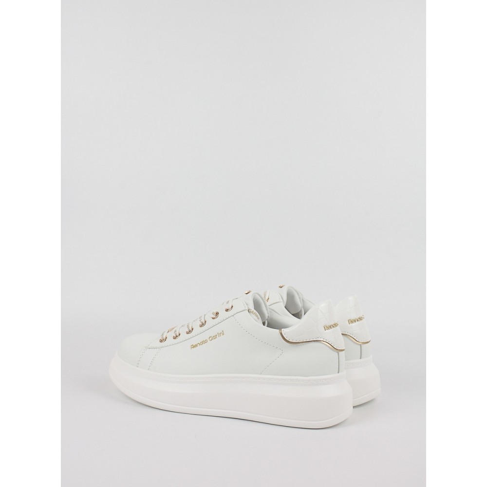 Γυναικείο Sneaker Renato Garini R119R1662391 Ασπρο Γυναικείο Sneaker Renato Garini R119R1662391 Ασπρο