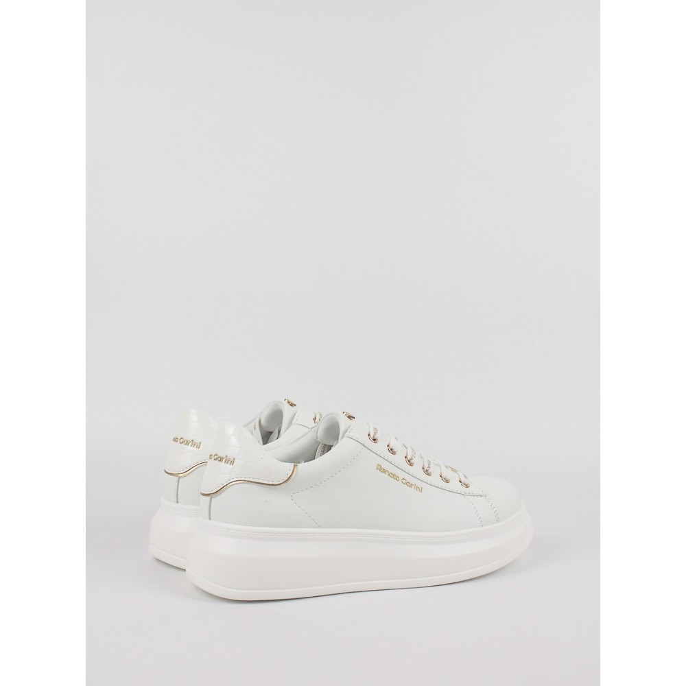 Γυναικείο Sneaker Renato Garini R119R1662391 Ασπρο Γυναικείο Sneaker Renato Garini R119R1662391 Ασπρο