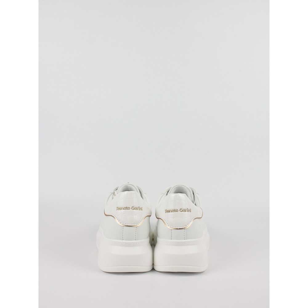 Γυναικείο Sneaker Renato Garini R119R1662391 Ασπρο Γυναικείο Sneaker Renato Garini R119R1662391 Ασπρο