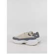 Γυναικεία Sneaker Tommy Hilfiger Chunky Feminine Runner FW0FW07572-PTP Μπεζ-Γκρι