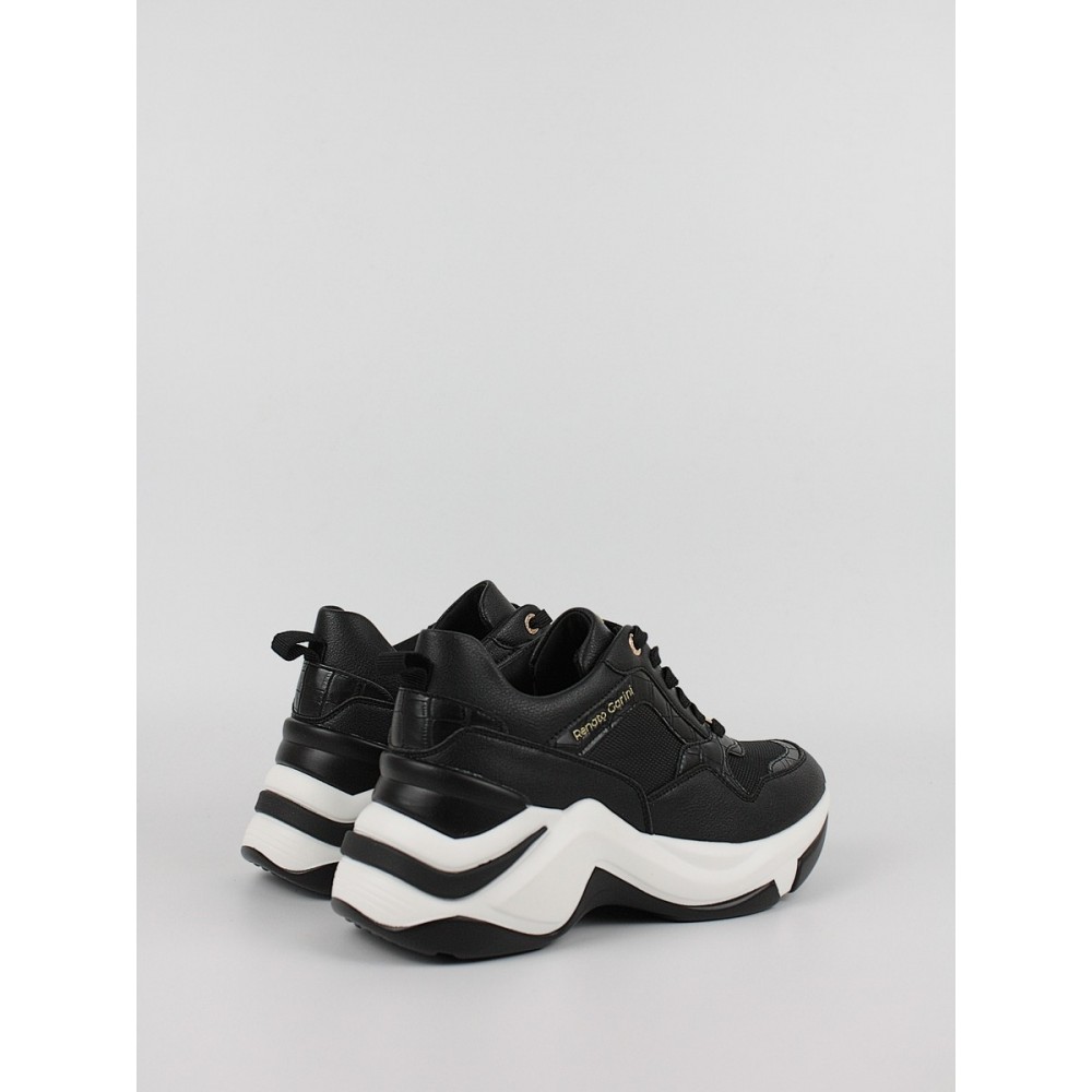 Γυναικείο Sneaker Renato Garini R119R176312J Μαύρο Γυναικείο Sneaker Renato Garini R119R176312J Μαύρο