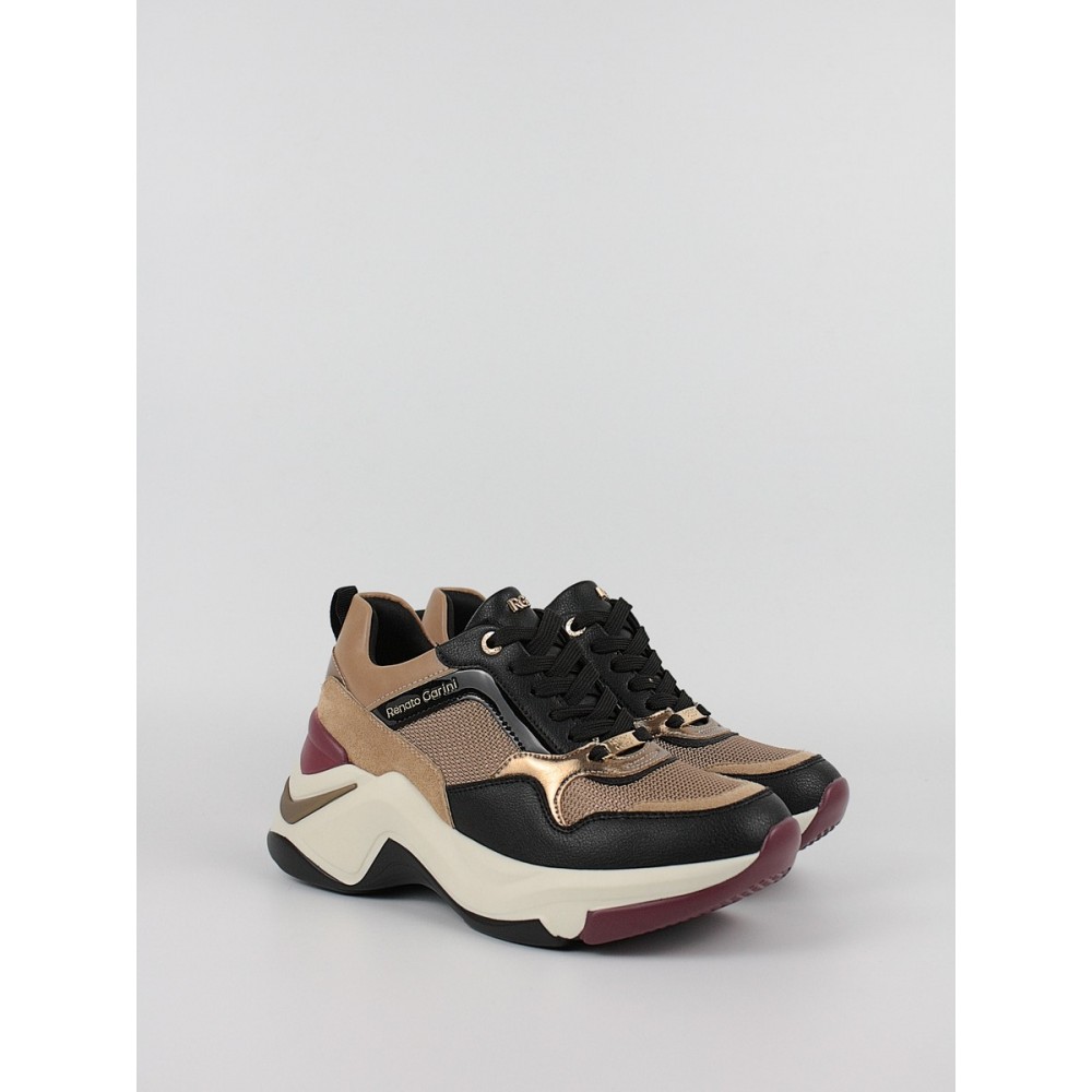 Γυναικείο Sneaker Renato Garini R119R618370I Καμηλό-Μαύρο Γυναικείο Sneaker Renato Garini R119R618370I Καμηλό-Μαύρο