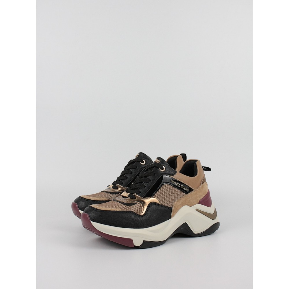 Γυναικείο Sneaker Renato Garini R119R618370I Καμηλό-Μαύρο Γυναικείο Sneaker Renato Garini R119R618370I Καμηλό-Μαύρο