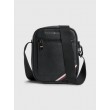 Men Backpack Monogram Tommy Hilfiger Th Central Mini Reporter AM0AM11580-BDS Black