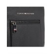 Men Backpack Monogram Tommy Hilfiger Th Central Mini Crossover AM0AM11581-BDS Black