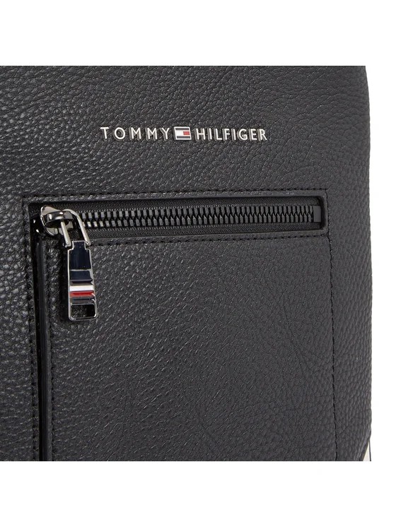 Ανδρικό Τσαντάκι Χιαστή Tommy Hilfiger Th Central Mini Crossover AM0AM11581-BDS  Μαύρο