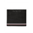 Men Wallet Tommy Hilfiger Th Central Mini Cc Wallet AM0AM11258-BDS Black