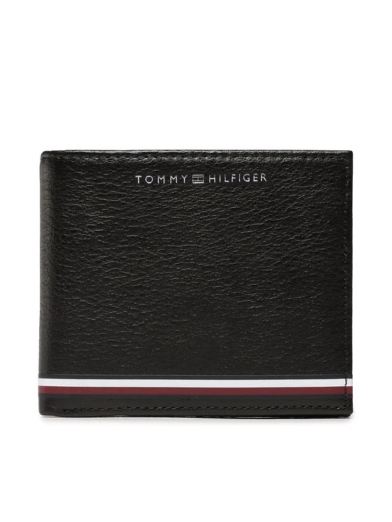 Ανδρικό Πορτοφόλι Tommy Hilfiger Th Central Mini Cc Wallet AM0AM11258-BDS Μαύρο