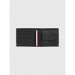 Ανδρικό Πορτοφόλι Tommy Hilfiger Th Central Extra Cc and Coin Wallet AM0AM11260-BDS Μαύρο