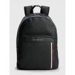 Ανδρική Τσάντα Πλάτης Tommy Hilfiger Th Pique Ru Backpack AM0AM11317-BDS Μαύρη