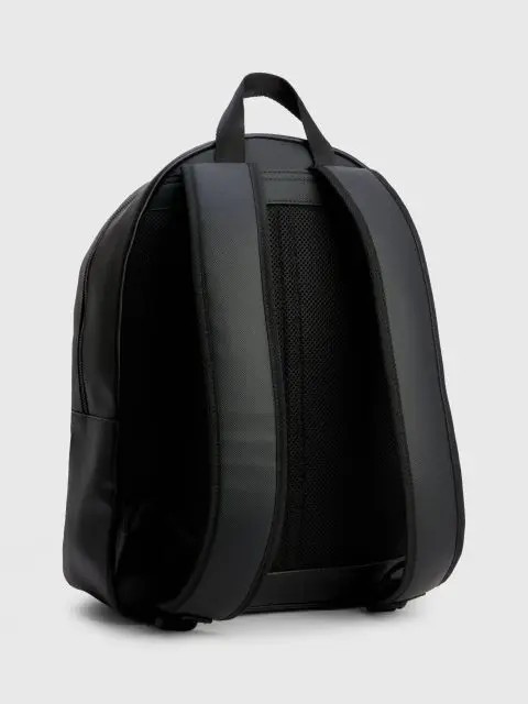 Ανδρική Τσάντα Πλάτης Tommy Hilfiger Th Pique Ru Backpack AM0AM11317-BDS Μαύρη