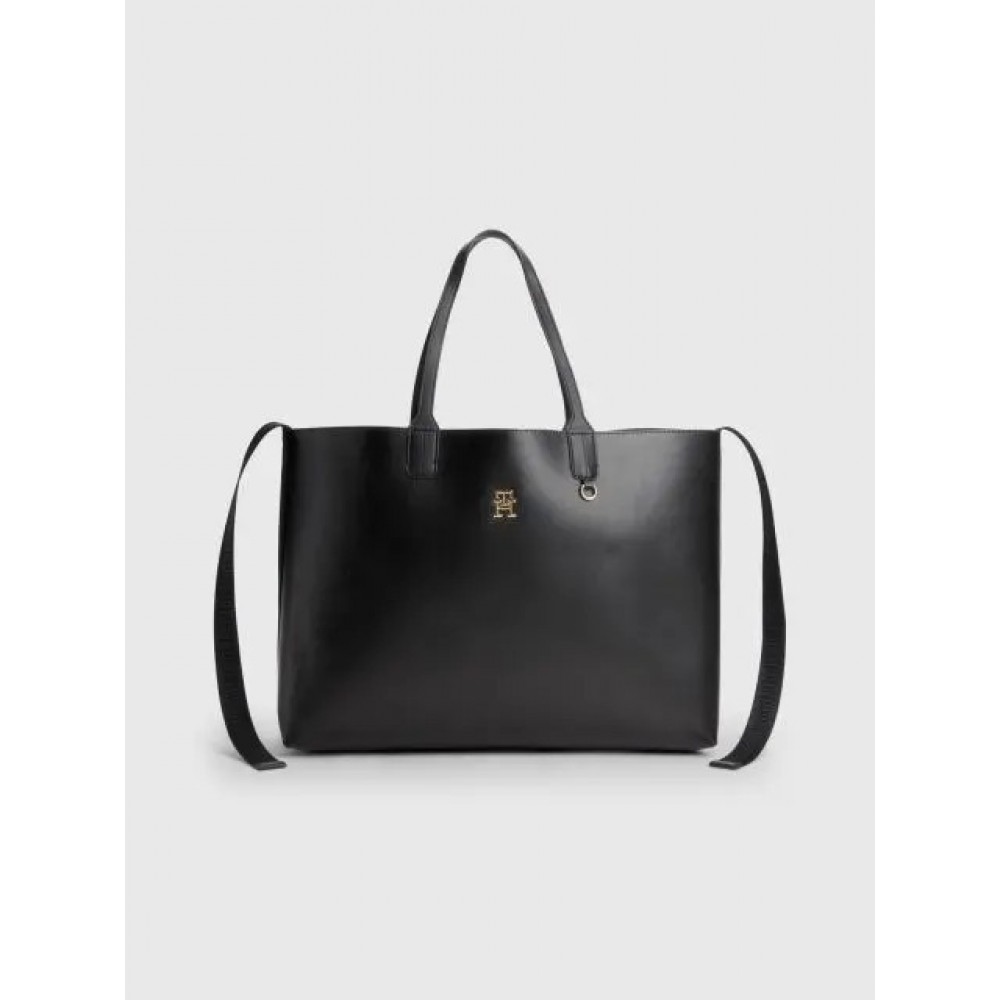 Tommy hilfiger outlet iconic logo satchel