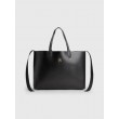 Γυναικεία Τσάντα Tommy Hilfiger Iconic Tommy Tote AW0AW14874-BDS Μαύρη