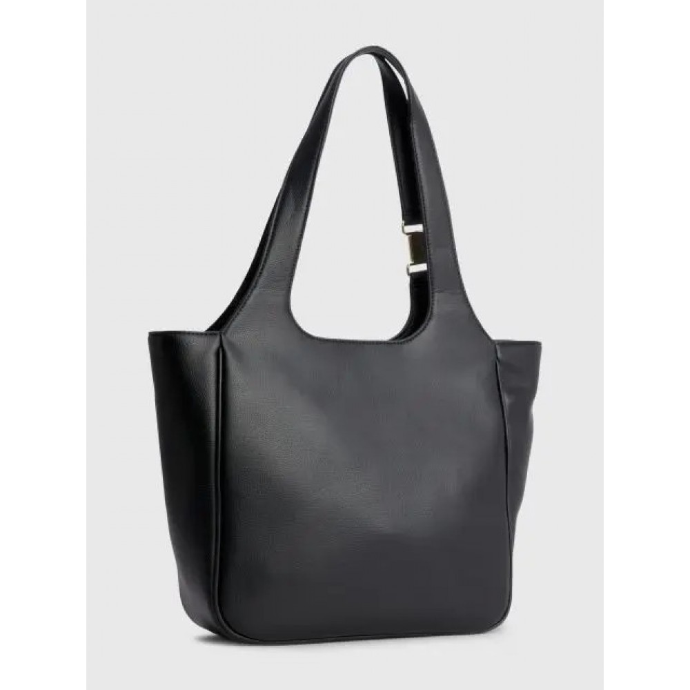 Γυναικεία Τσάντα Tommy Hilfiger Th Contemporary Tote AW0AW14886-BDS Μαύρη