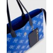 Women Bag Tommy Hilfiger Iconic Tommy Tote Mono AW0AW15133-C66 Blue