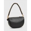 Women Bag Tommy Hilfiger Th Feminine Half Moon Crossover AW0AW14859-BDS Black