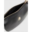 Γυναικεία Τσάντα Tommy Hilfiger Th Feminine Half Moon Crossover AW0AW14859-BDS Μαύρη