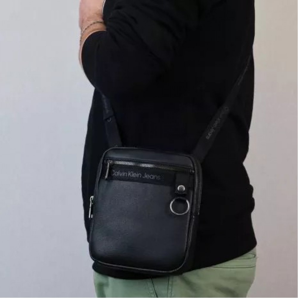 Men's Bag Calvin klein Explorer Reporter 18 Pu K50K510110-BDS Black