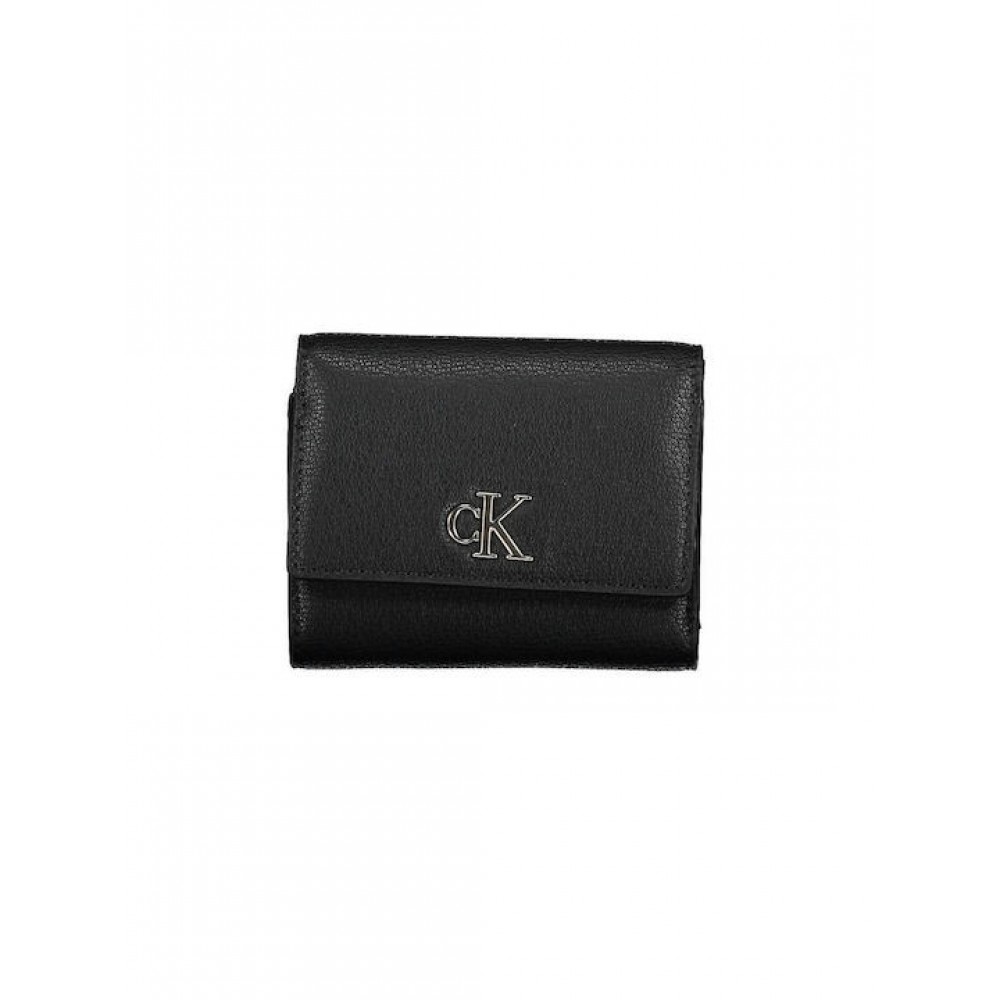 Women\'s Wallet Calvin klein Minimal Monogram Med Trifold K60K610107-BDS Black