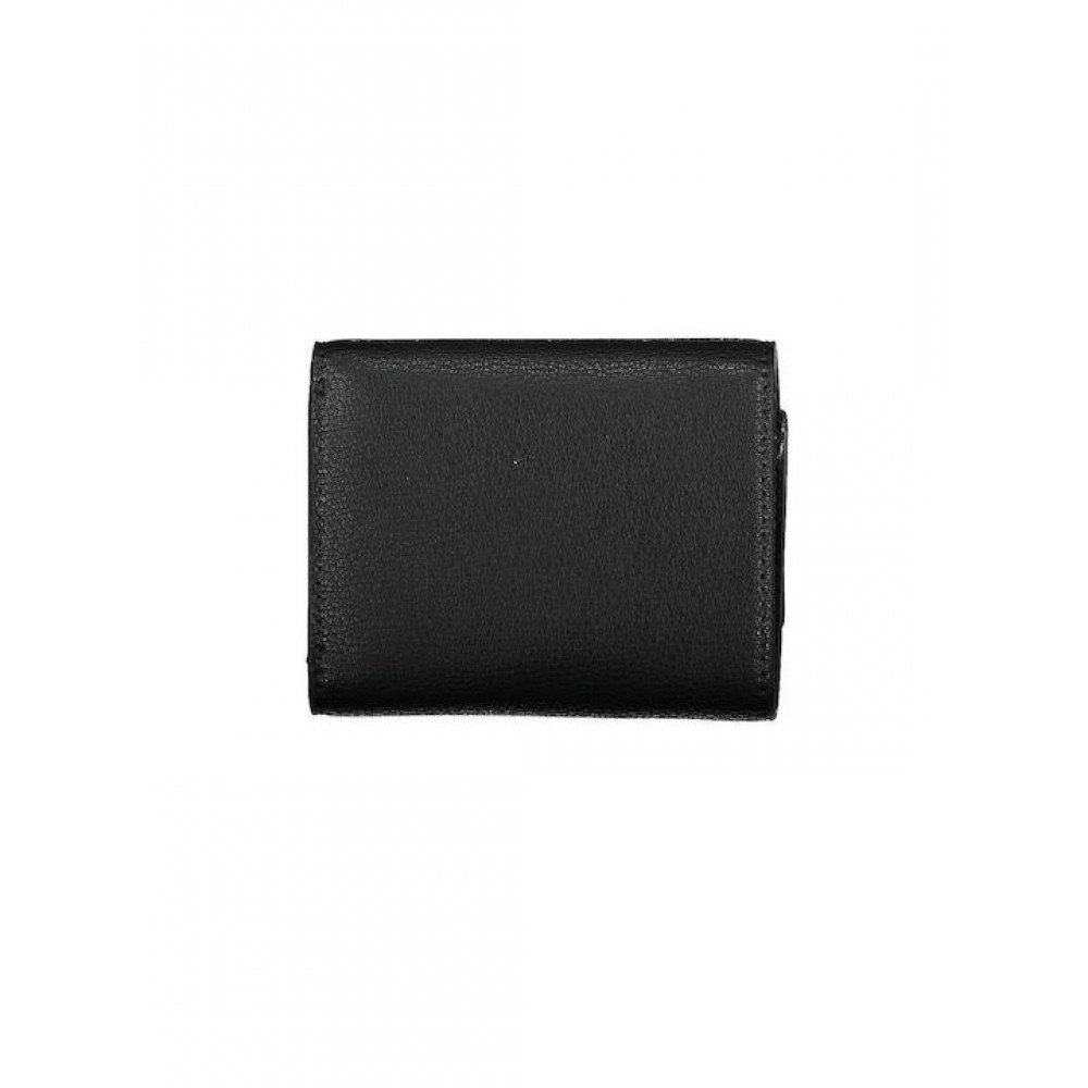 Γυναικείο Πορτοφόλι Calvin klein Minimal Monogram Med Trifold K60K610107-BDS Μαύρο