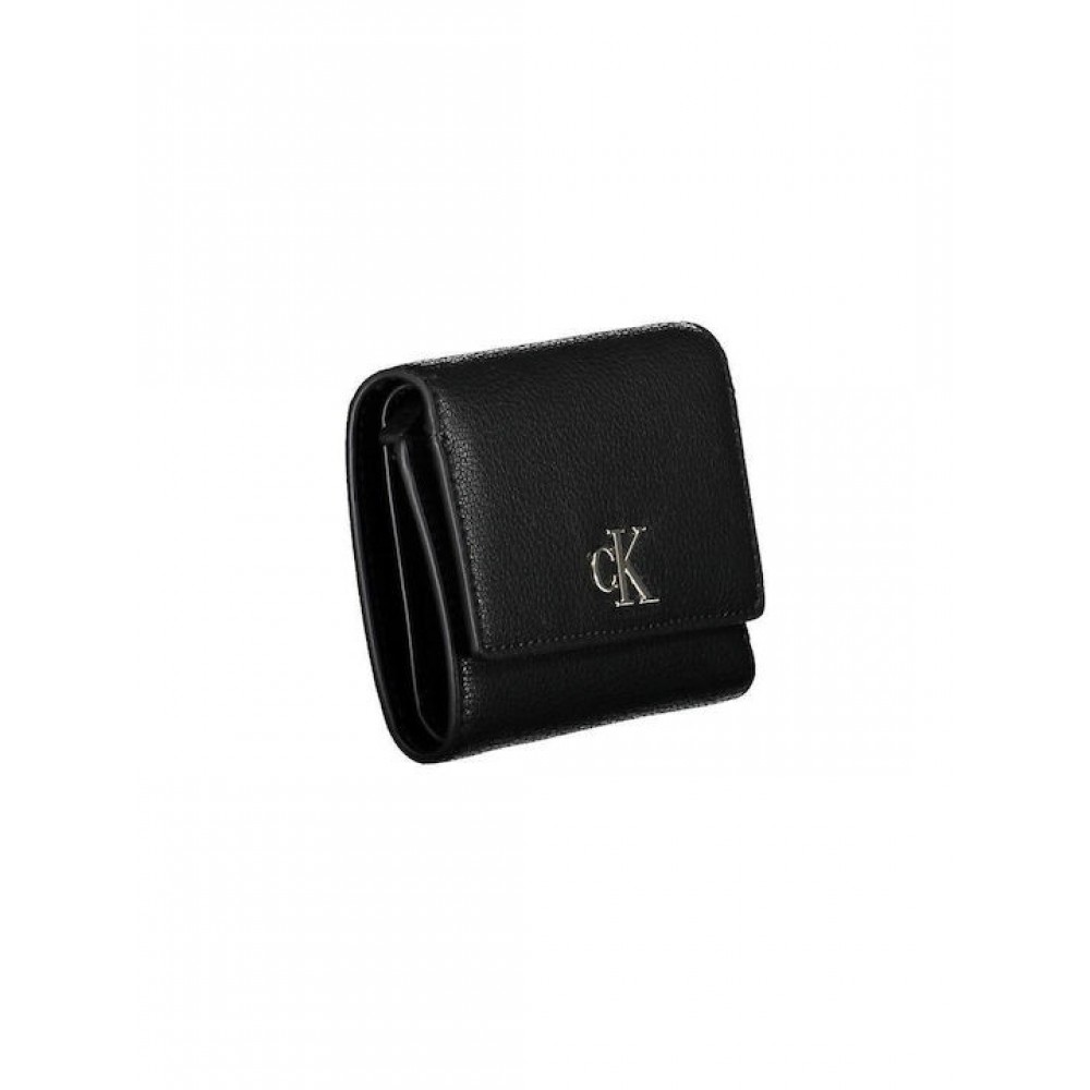 Women\'s Wallet Calvin klein Minimal Monogram Med Trifold K60K610107-BDS Black