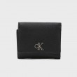 Women\'s Wallet Calvin klein Minimal Monogram Med Trifold K60K610107-BDS Black