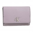 Women's Wallet Calvin klein Minimal Monogram Med Trifold K60K610107-PC1 Purple