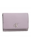 Women's Wallet Calvin klein Minimal Monogram Med Trifold K60K610107-PC1 Purple