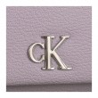 Γυναικείο Πορτοφόλι Calvin klein Minimal Monogram Med Trifold K60K610107-PC1 Μωβ