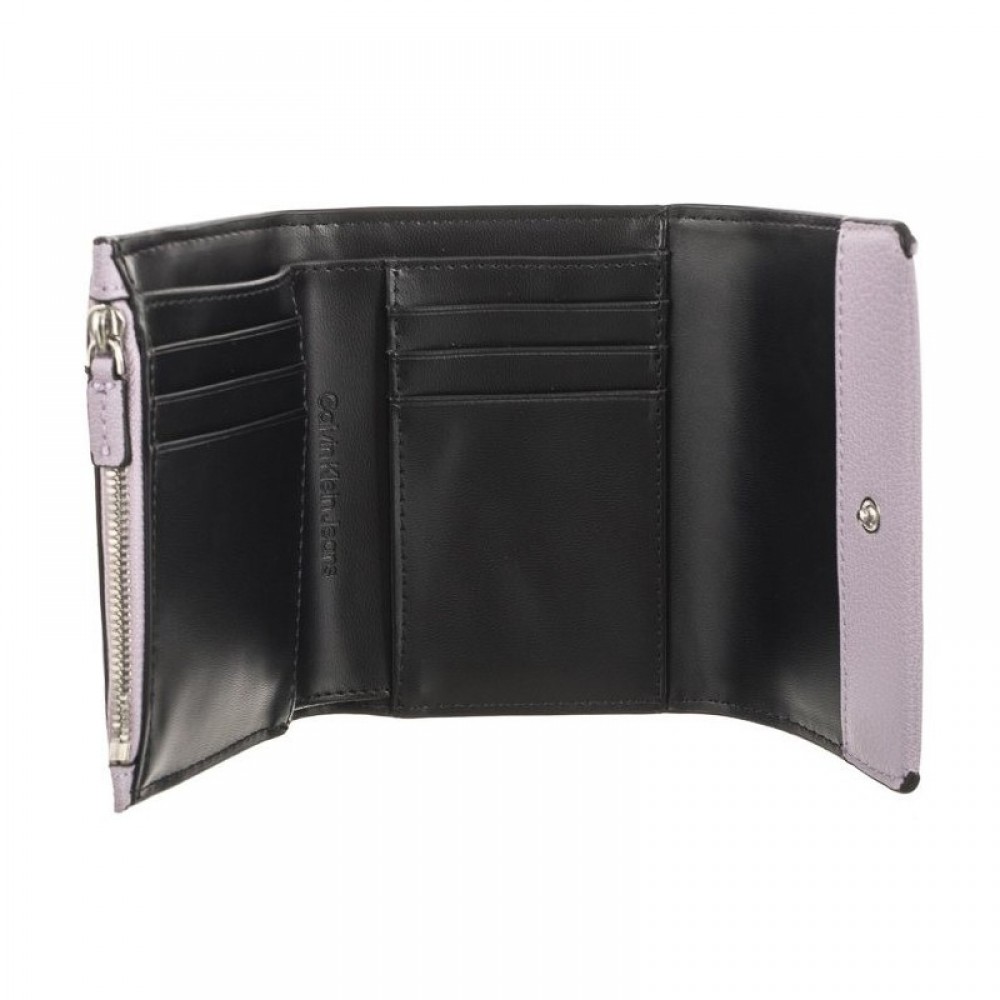Women's Wallet Calvin klein Minimal Monogram Med Trifold K60K610107-PC1 Purple