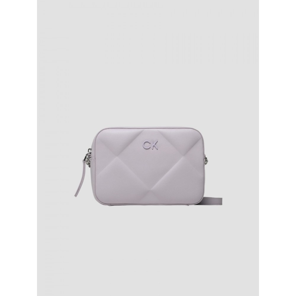 Γυναικεία Τσάντα Calvin Klein Re Lock Quilt Camera Bag K60K610767-VDQ Μωβ