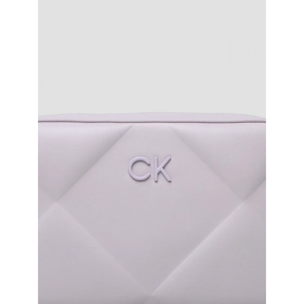 Γυναικεία Τσάντα Calvin Klein Re Lock Quilt Camera Bag K60K610767-VDQ Μωβ