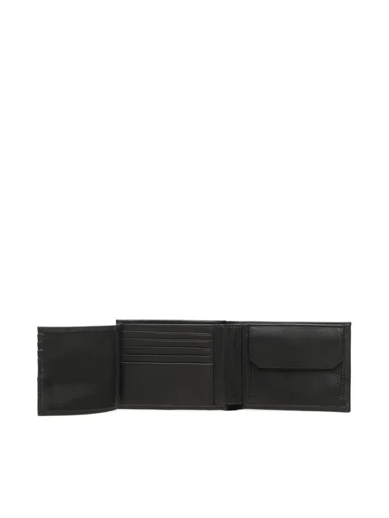 Men Wallet Calvin Klein Ck Concise Trifold 10cc W/Coin L K50K510600-BAX Black