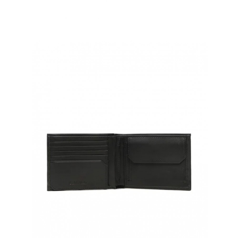 Ανδρικό Πορτοφόλι Calvin Klein Ck Concise Trifold 10cc W/Coin L K50K510600-BAX Μαύρο