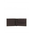 Men Wallet Calvin Klein Ck Concise Trifold 10cc W/Coin L K50K510600-BAW Brown