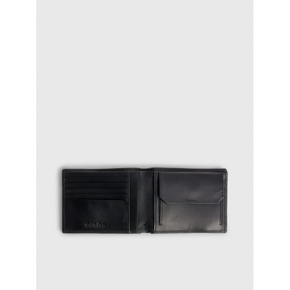 Ανδρικό Πορτοφόλι Calvin Klein Ck Concise Βifold 5cc W/Coin L K50K510599-BAX Μαύρο