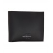 Men Wallet Calvin Klein Monogram Soft Bifold W/Coin K50K510724-BDS Black