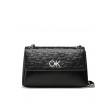 Γυναικεία Τσάντα Calvin Klein Re-Lock Ew Conv Crossbody Emb Mn K60K610919-BAX Μαύρη