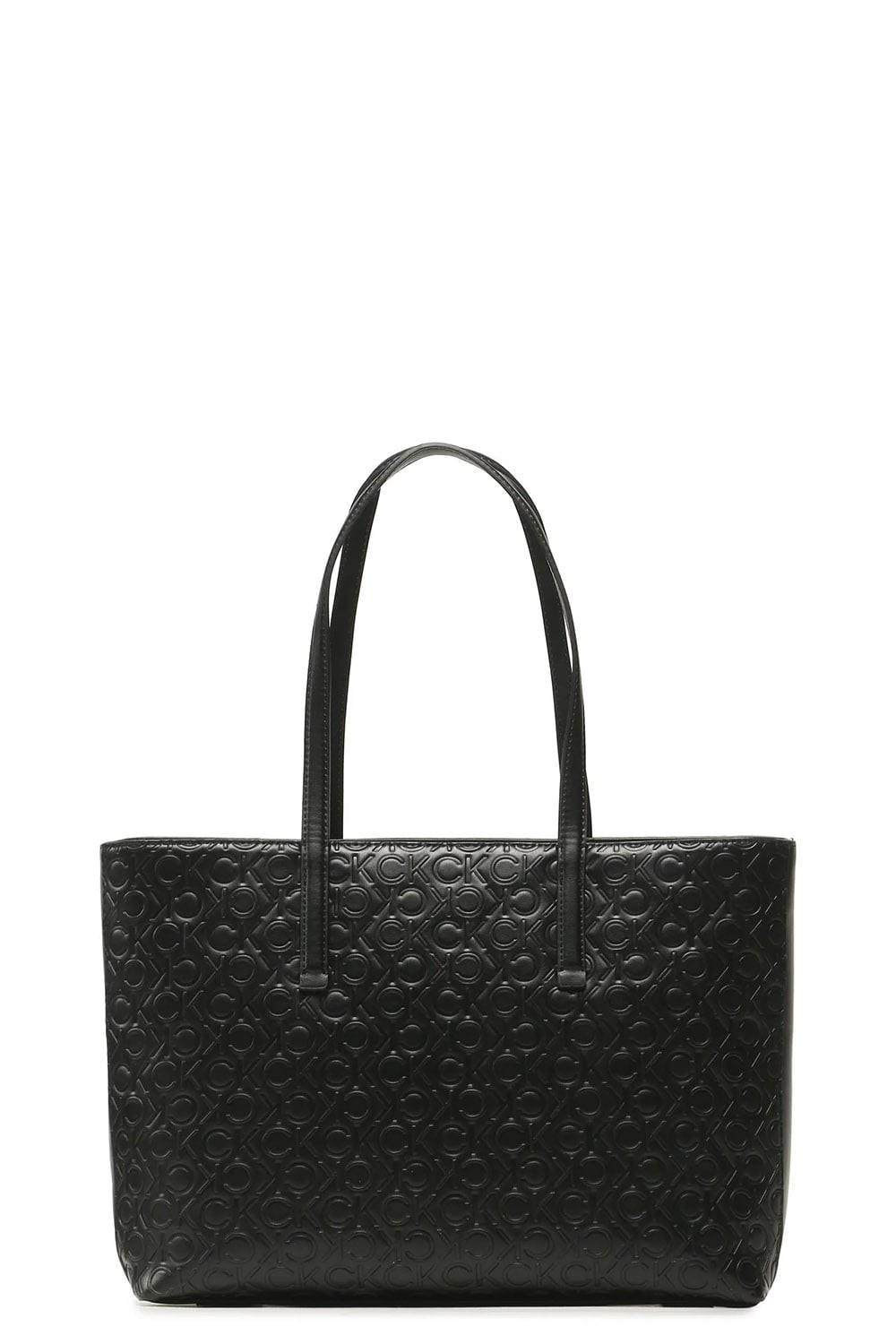 Γυναικεία Τσάντα Calvin Klein Ck Must Shopper Md - Emb Mono K60K610926-BAX Μαύρη