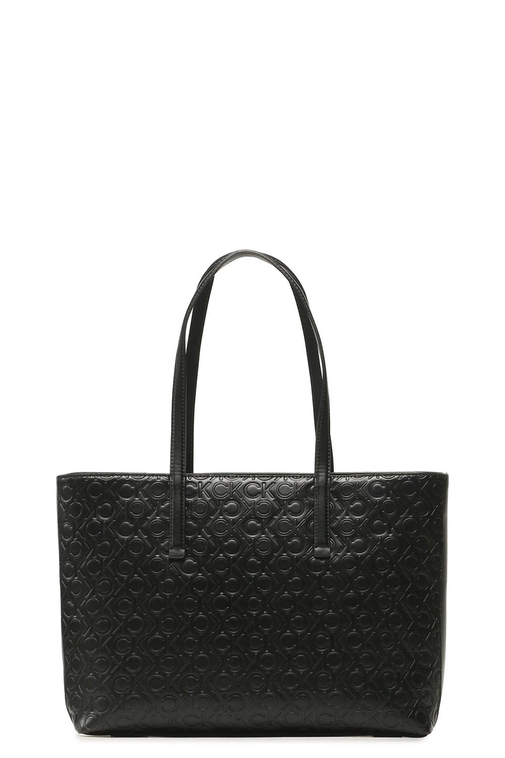 Women's Bag Calvin Klein Ck Must Shopper Md - Emb Mono K60K610926-BAX  Black